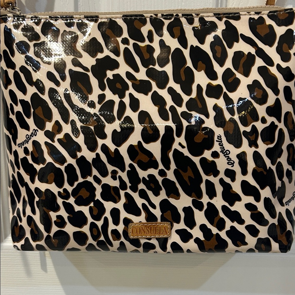 Consuela Leopard Print in Black, Brown & Cream